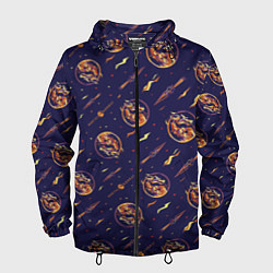 Мужская ветровка Mortal Kombat logo pattern