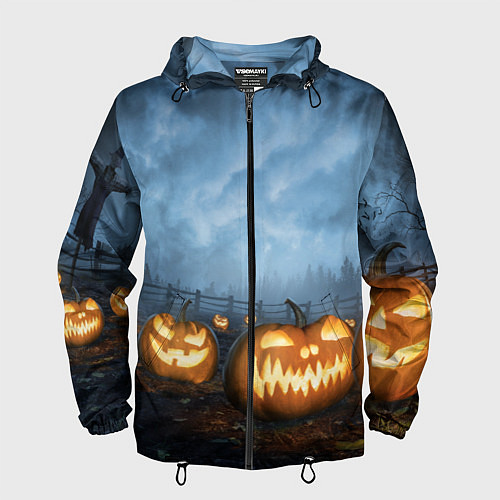 Мужская ветровка Костюмы для halloween / 3D-Черный – фото 1