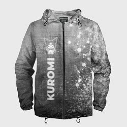 Мужская ветровка Kuromi - grey gradient по-вертикали