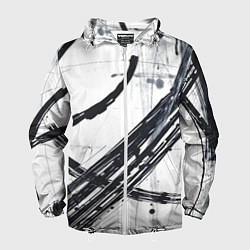 Мужская ветровка Графичная абстракция