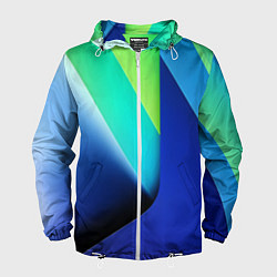 Мужская ветровка Color blue green