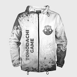 Мужская ветровка Tomodachi Game - white gradient вертикально