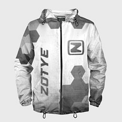 Мужская ветровка Zotye - white gradient вертикально
