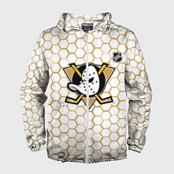 Мужская ветровка Анахайм Дакс - белые соты