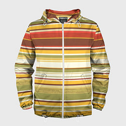Мужская ветровка Горизонтальные полосы