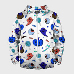 Мужская ветровка Halloween white