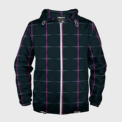 Мужская ветровка Color black stripes