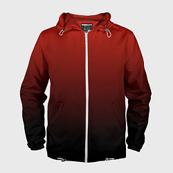 Мужская ветровка Red gradient