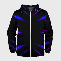 Мужская ветровка Color black neon neon