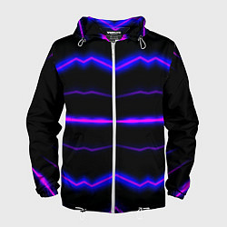 Мужская ветровка Color multicoloured neon stripes