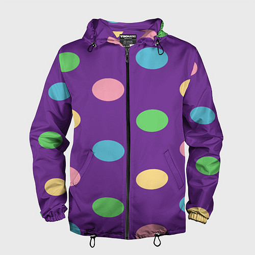 Мужская ветровка Radius color / 3D-Черный – фото 1