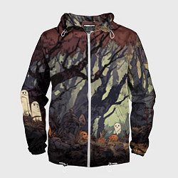 Мужская ветровка Призрачный лес