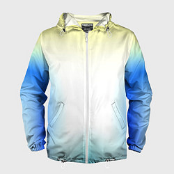 Мужская ветровка Color yellow blue white