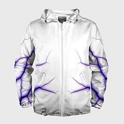 Мужская ветровка Color white purple