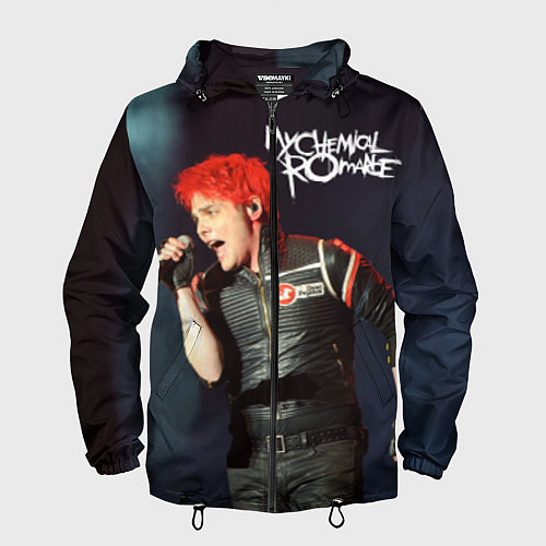 Мужская ветровка Gerard Way / 3D-Черный – фото 1