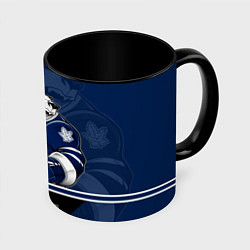 Кружка 3D Toronto Maple Leafs, цвет: 3D-белый + черный