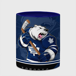 Кружка 3D Toronto Maple Leafs, цвет: 3D-белый + синий — фото 2