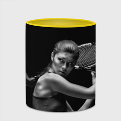 Кружка 3D Ответный удар, цвет: 3D-белый + желтый — фото 2