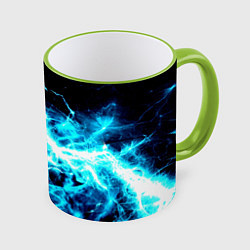 Кружка 3D Energy, цвет: 3D-светло-зеленый кант