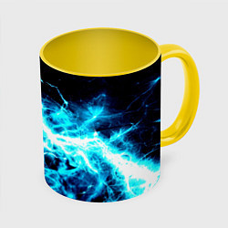 Кружка 3D Energy, цвет: 3D-белый + желтый