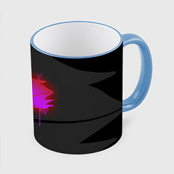 Кружка 3D CS:GO: iBUYPOWER Black Сollection, цвет: 3D-небесно-голубой кант