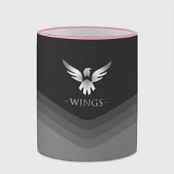 Кружка 3D Wings Uniform, цвет: 3D-розовый кант — фото 2