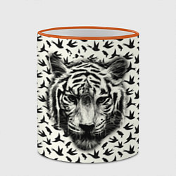 Кружка 3D Tiger Dreams, цвет: 3D-оранжевый кант — фото 2