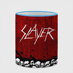 Кружка 3D Slayer Red, цвет: 3D-небесно-голубой кант — фото 2