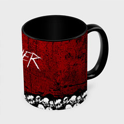 Кружка 3D Slayer Red, цвет: 3D-белый + черный