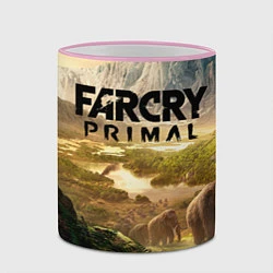 Кружка 3D Far Cry: Primal, цвет: 3D-розовый кант — фото 2