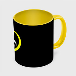 Кружка 3D Сейлор Мун, цвет: 3D-белый + желтый