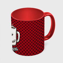 Кружка 3D Good Morning, цвет: 3D-белый + красный