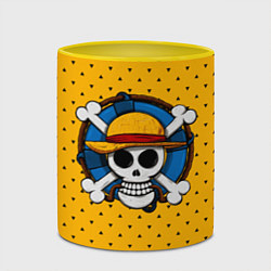 Кружка 3D One Pirate, цвет: 3D-белый + желтый — фото 2