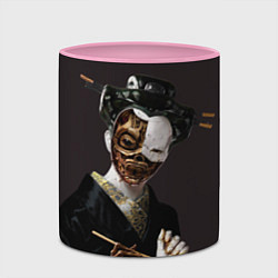 Кружка 3D Ghost In The Shell 1, цвет: 3D-белый + розовый — фото 2