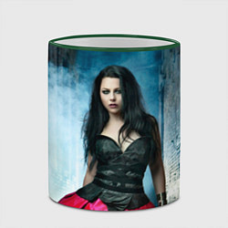 Кружка 3D Evanescence, цвет: 3D-зеленый кант — фото 2