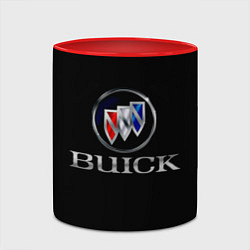 Кружка 3D Buick, цвет: 3D-белый + красный — фото 2