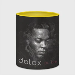 Кружка 3D Dr. Dre: Detox, цвет: 3D-белый + желтый — фото 2