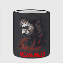 Кружка 3D Metal Gear Solid, цвет: 3D-черный кант — фото 2