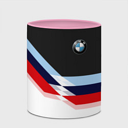 Кружка 3D BMW M SPORT, цвет: 3D-белый + розовый — фото 2