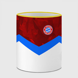 Кружка 3D Bayern FC: Sport, цвет: 3D-желтый кант — фото 2