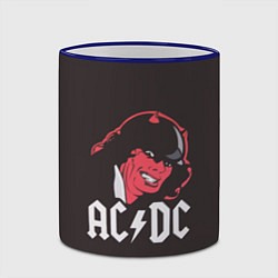 Кружка 3D AC/DC Devil, цвет: 3D-синий кант — фото 2