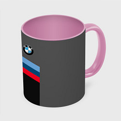 Кружка 3D BMW БМВ, цвет: 3D-белый + розовый