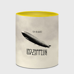 Кружка 3D Led Zeppelin: Fly, цвет: 3D-белый + желтый — фото 2