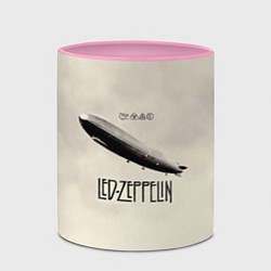 Кружка 3D Led Zeppelin: Fly, цвет: 3D-белый + розовый — фото 2
