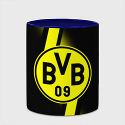 Кружка 3D FC Borussia Dortmund: Storm, цвет: 3D-белый + синий — фото 2