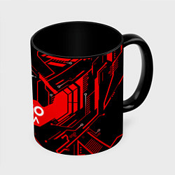 Кружка 3D CS:GO - Павел, цвет: 3D-белый + черный