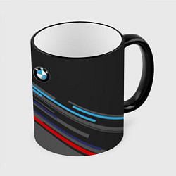 Кружка 3D BMW BRAND COLOR, цвет: 3D-черный кант