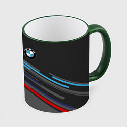 Кружка 3D BMW BRAND COLOR, цвет: 3D-зеленый кант