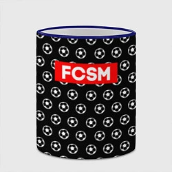 Кружка 3D FCSM Supreme, цвет: 3D-синий кант — фото 2