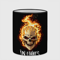 Кружка 3D In Flames цвета 3D-черный кант — фото 2